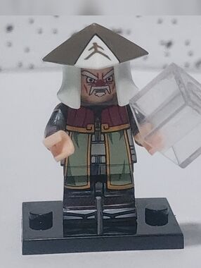 Naruto Shippuden Onoki The Third  anime minifigure from the series, Custom lego